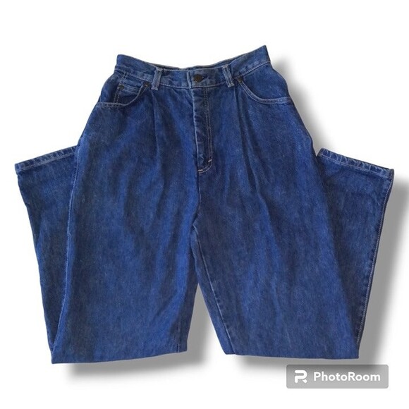 Levi's 573 Brown Tab Jeans-Size 10-Vintage-1987-High Rise-Tapered Leg-USA Made - Picture 2 of 12